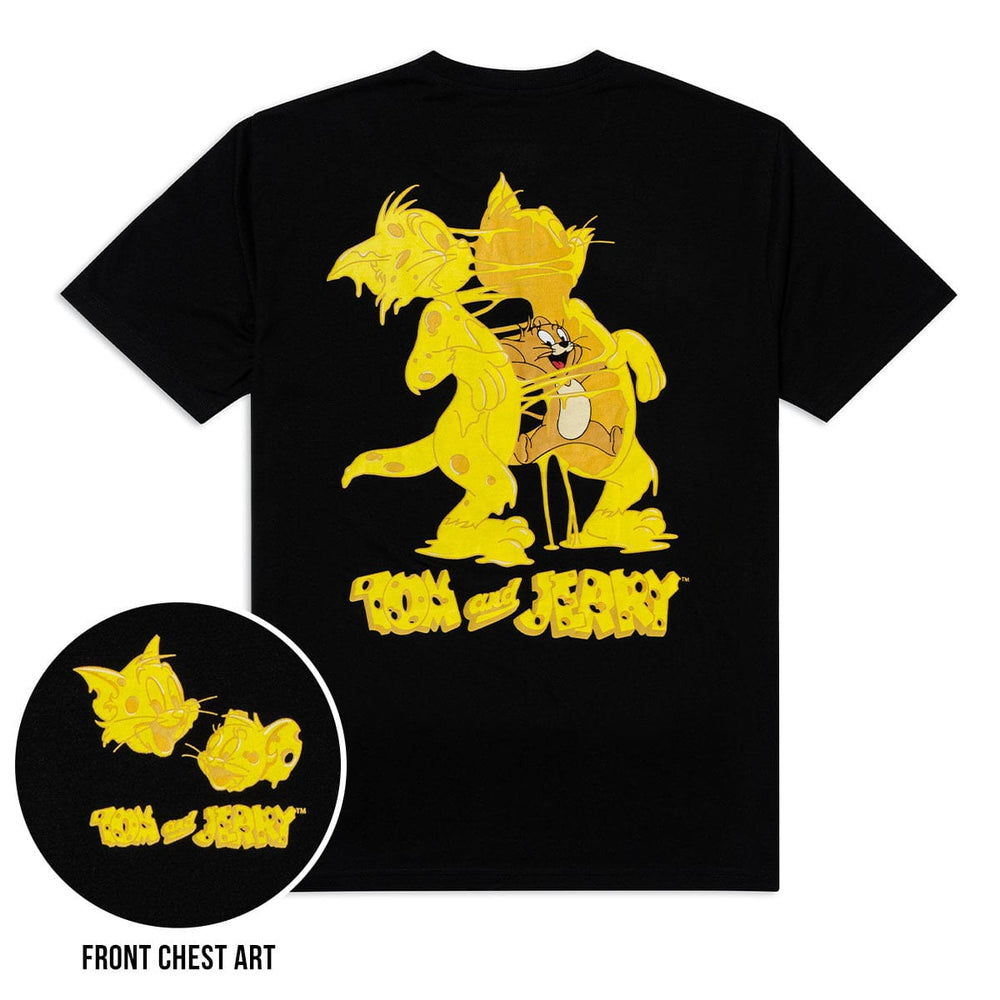 Tom and Jerry "Cheesy Troublemakers" – Crewneck Tee