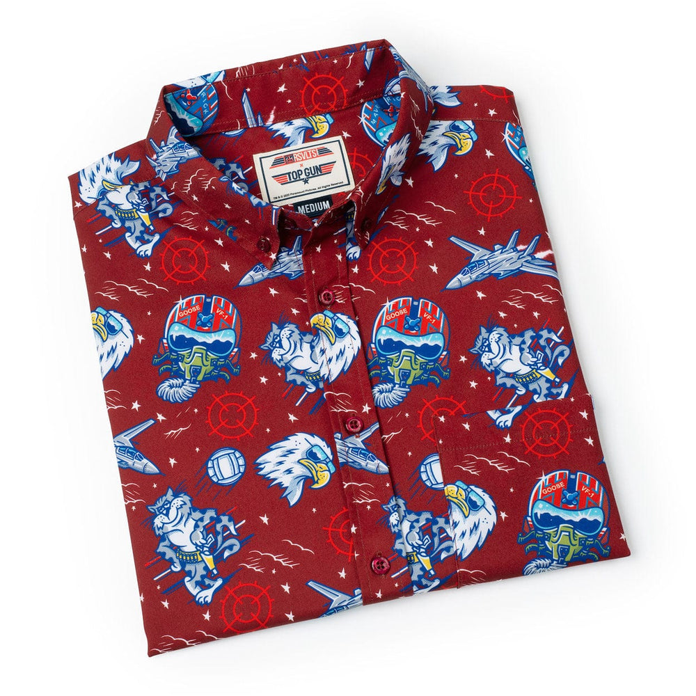 Top Gun "Wingman" (Red) – KUNUFLEX Short Sleeve Shirt - Image 8