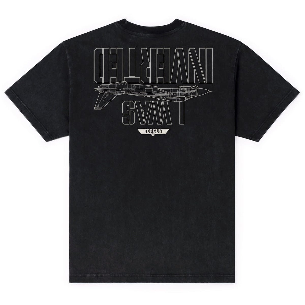 Top Gun "I Was Inverted" – Vintage Crewneck Tee - Image 3
