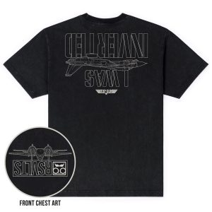 Top Gun "I Was Inverted" – Vintage Crewneck Tee