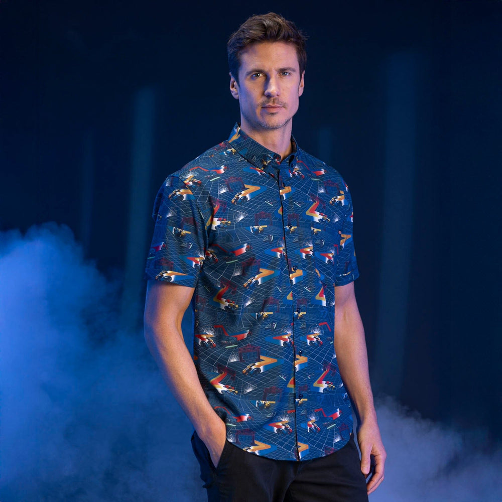 Disney's Tron "The Grid" – KUNUFLEX Short Sleeve Shirt - Image 2