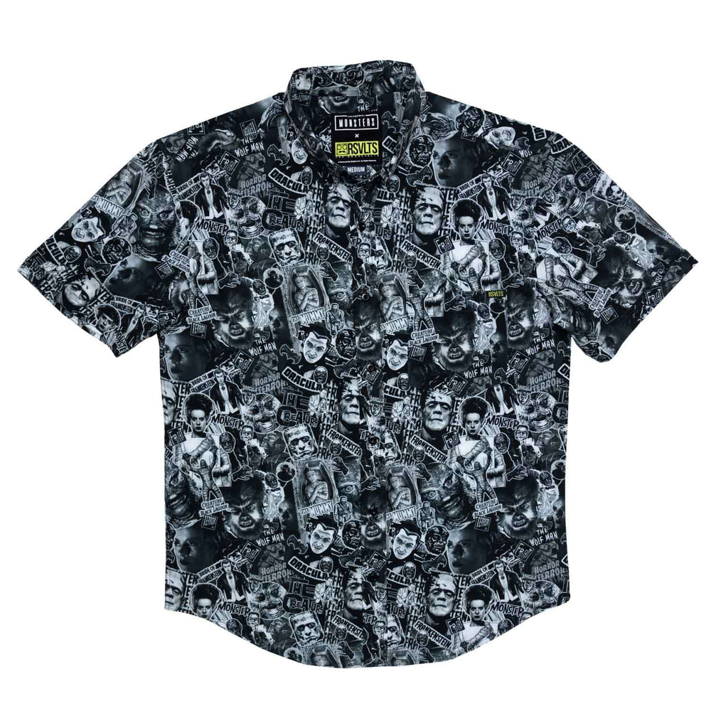 Universal Monsters "Monster Mashup" – KUNUFLEX Short Sleeve Shirt - Image 3