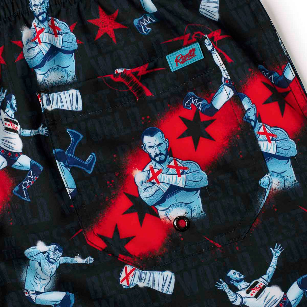 CM Punk "Best in the World" – Hybrid Shorts - Image 3