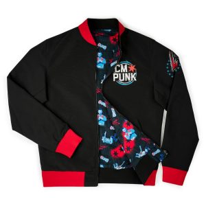 CM Punk "Best in the World" – Reversible Bomber Jacket