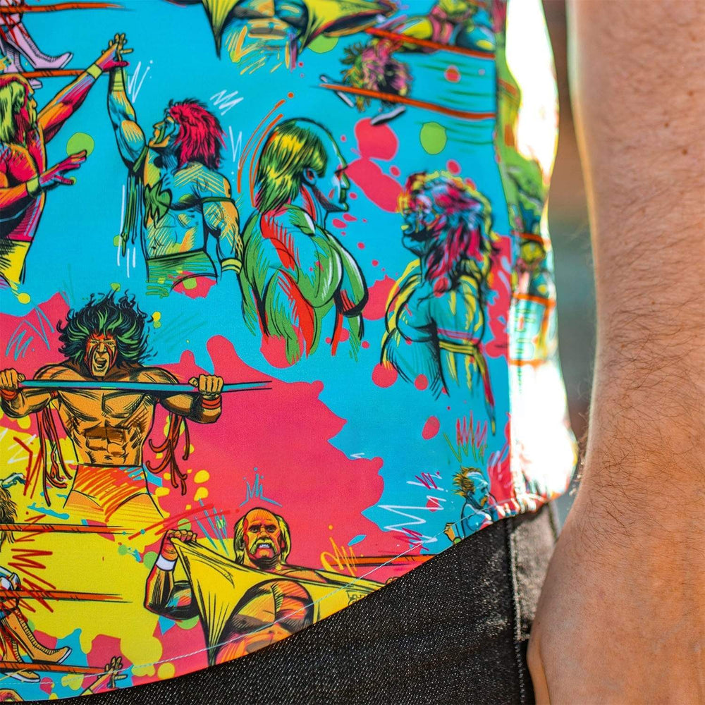 Hulk Hogan vs. Ultimate Warrior – KUNUFLEX Short Sleeve Shirt - Image 6