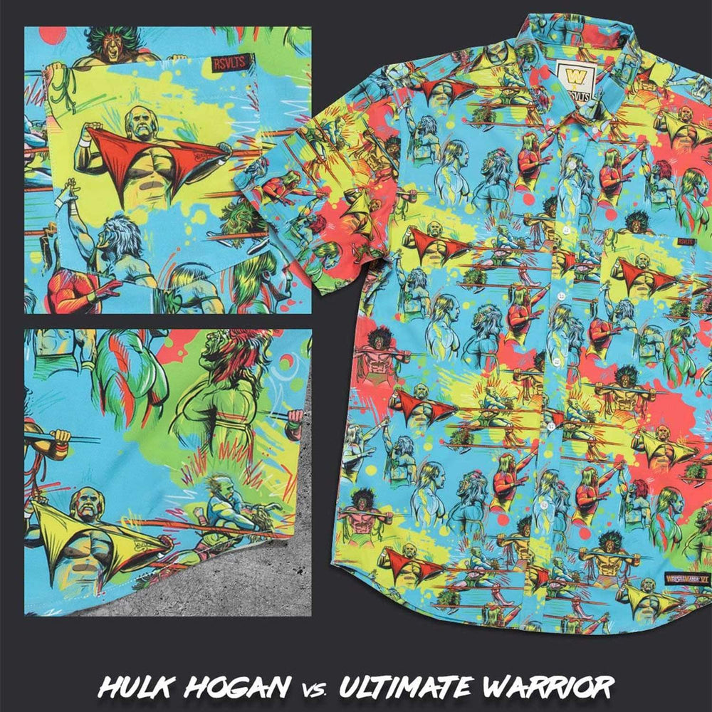 Hulk Hogan vs. Ultimate Warrior – KUNUFLEX Short Sleeve Shirt - Image 7
