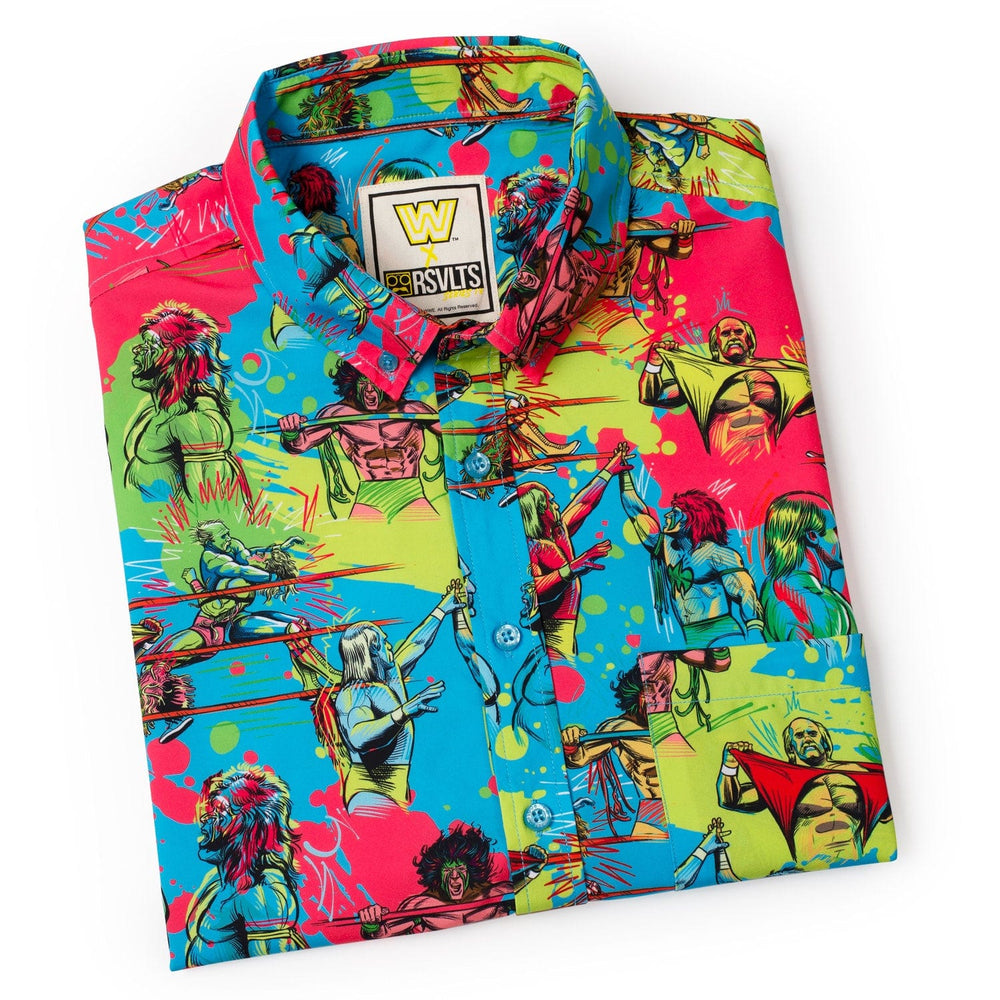 Hulk Hogan vs. Ultimate Warrior – KUNUFLEX Short Sleeve Shirt - Image 12