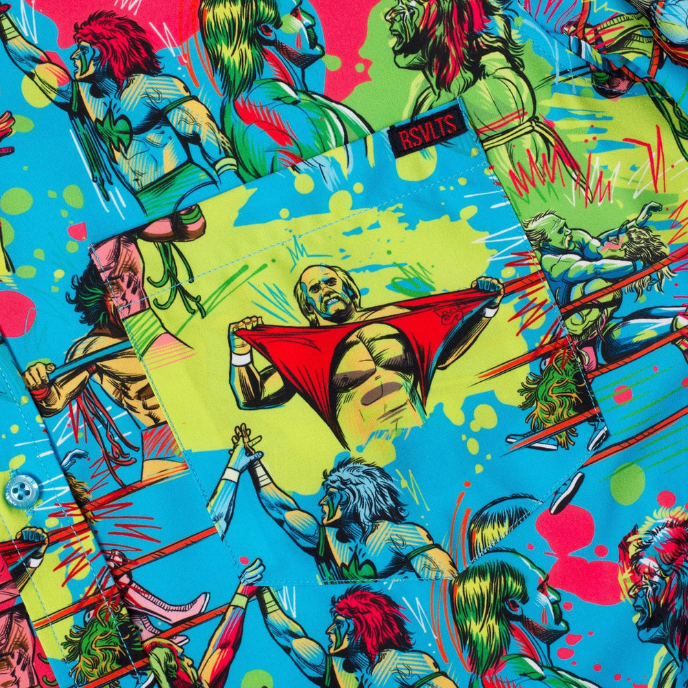 Hulk Hogan vs. Ultimate Warrior – KUNUFLEX Short Sleeve Shirt - Image 8