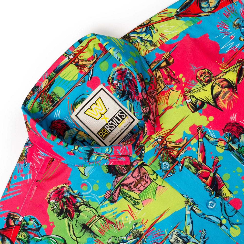 Hulk Hogan vs. Ultimate Warrior – KUNUFLEX Short Sleeve Shirt - Image 3