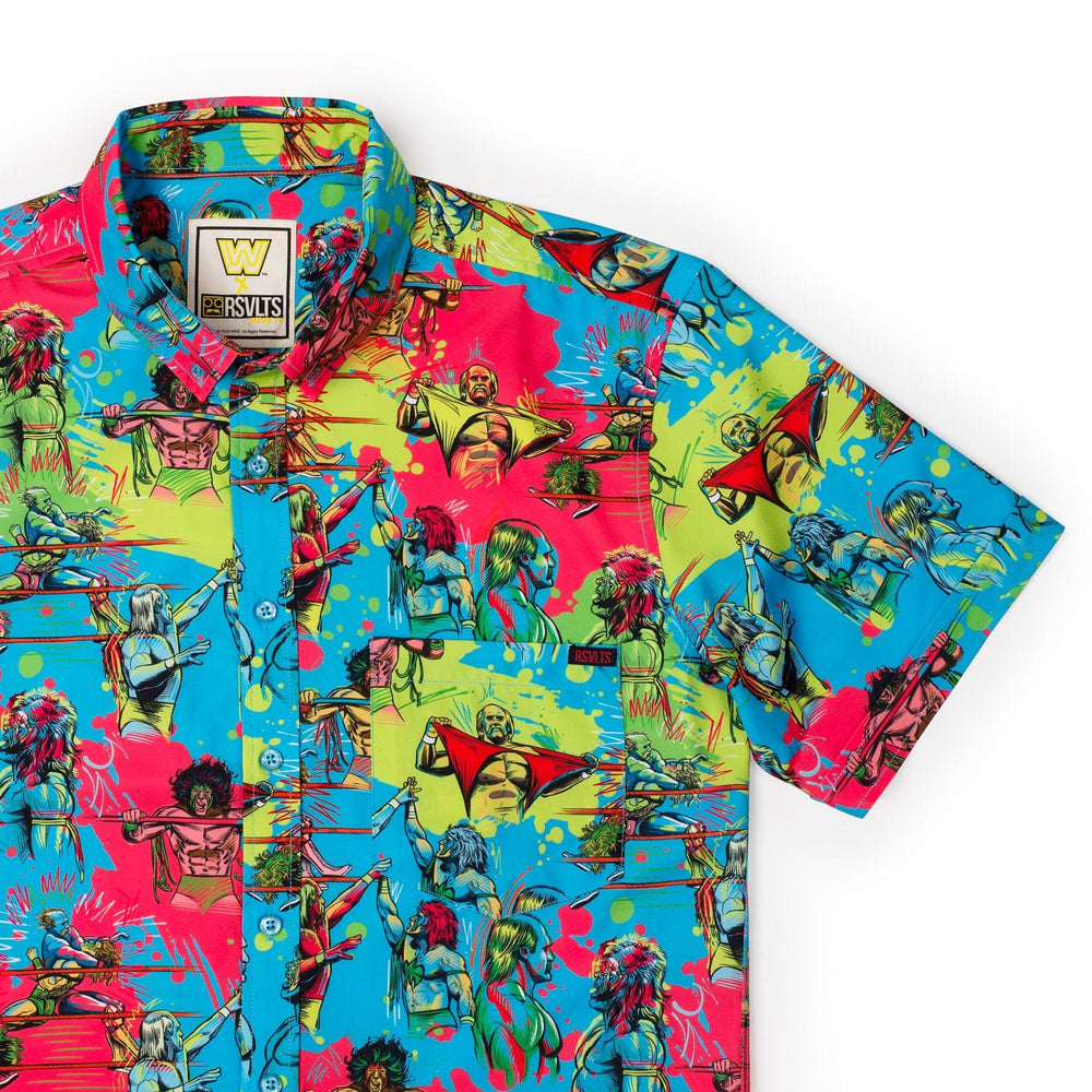 Hulk Hogan vs. Ultimate Warrior – KUNUFLEX Short Sleeve Shirt