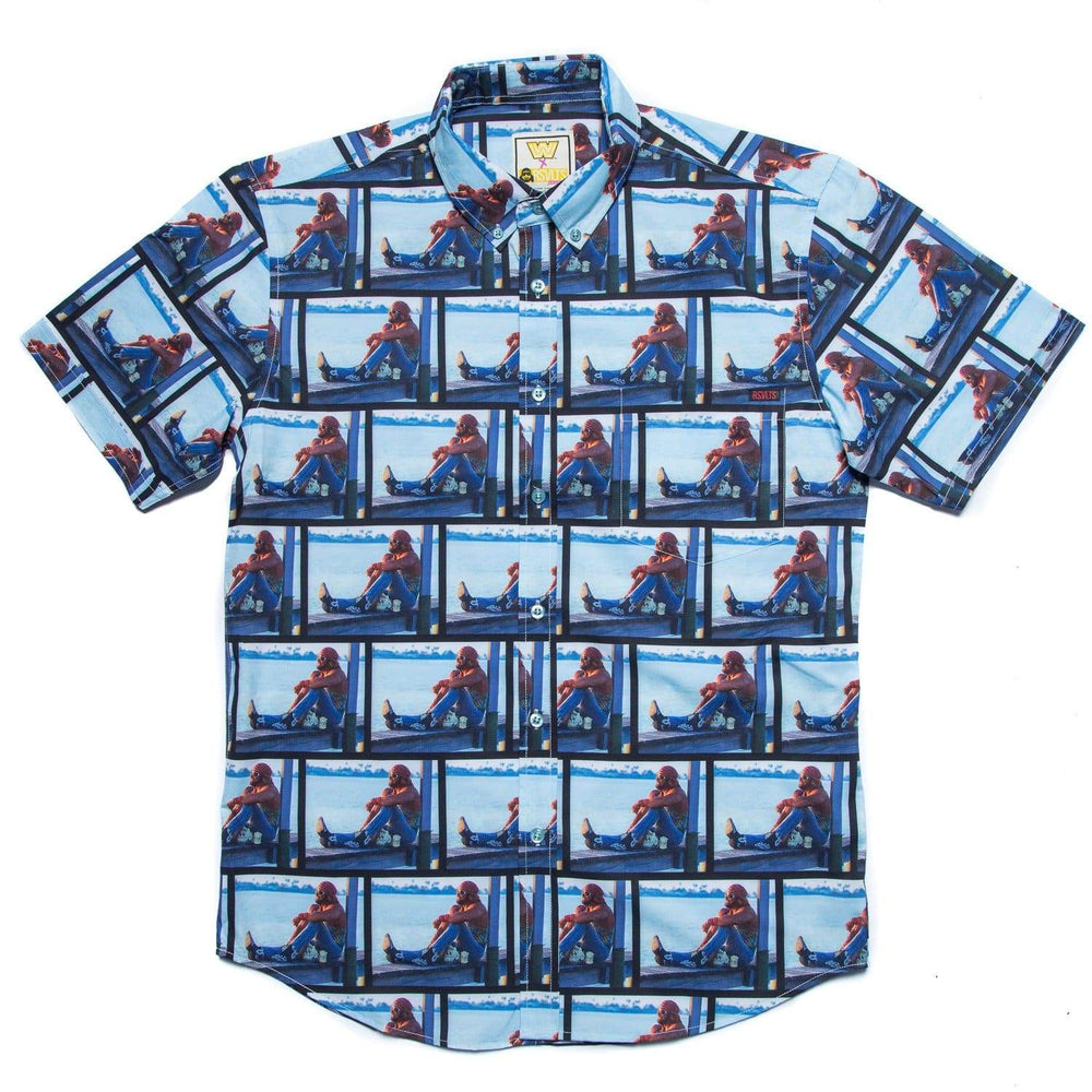 Macho Man "Deep Thoughts" – KUNUFLEX Short Sleeve Shirt - Image 2
