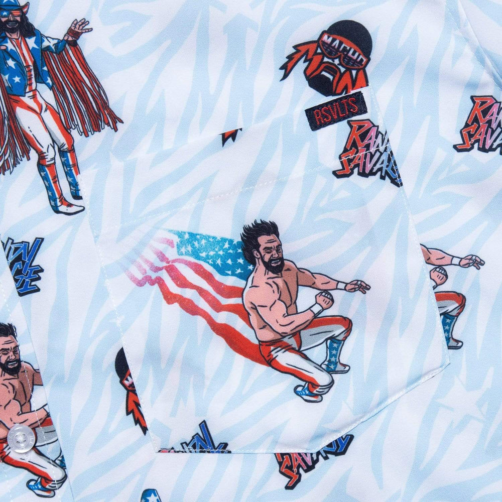 Macho Man USA – KUNUFLEX Short Sleeve Shirt - Image 3
