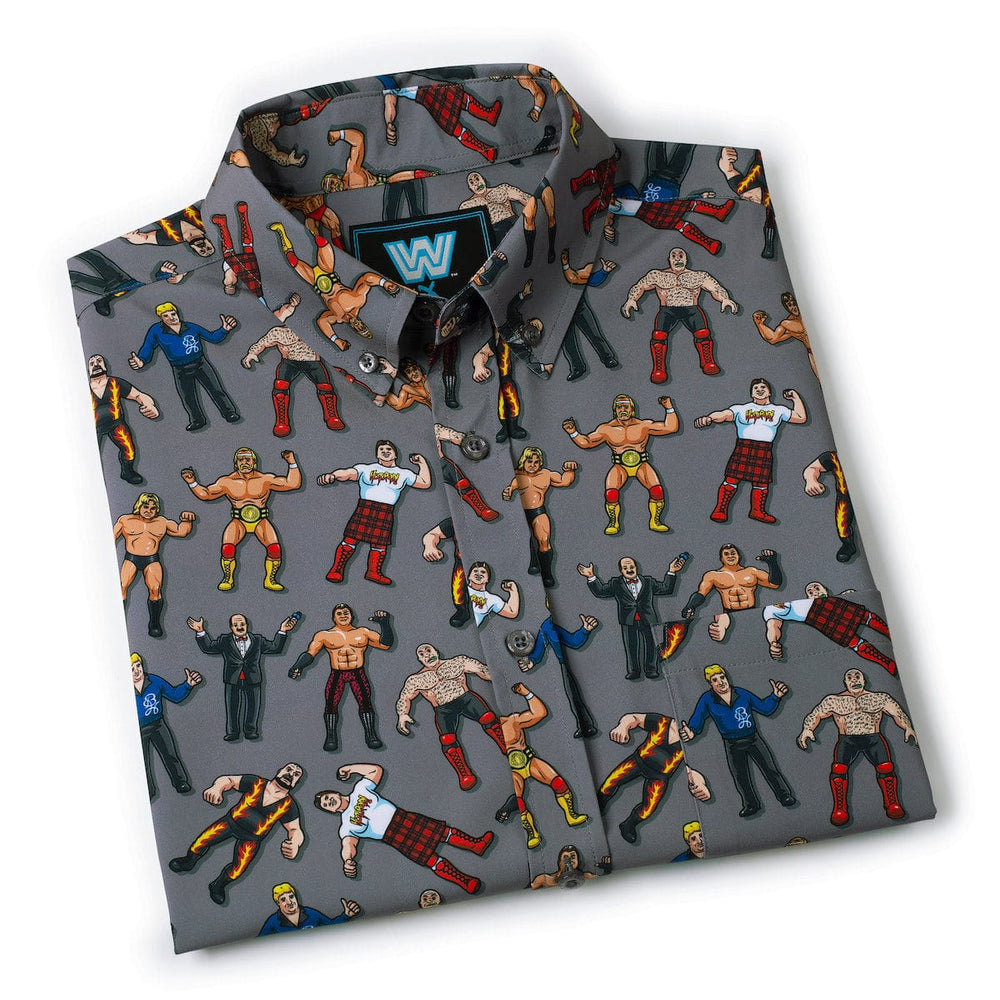 WWE "Rubber Match" – KUNUFLEX Short Sleeve Shirt - Image 8