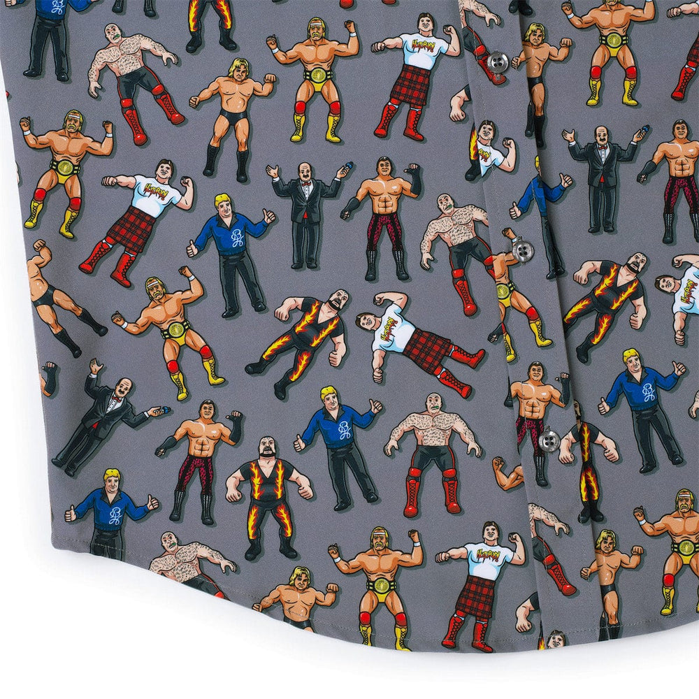WWE "Rubber Match" – KUNUFLEX Short Sleeve Shirt - Image 7