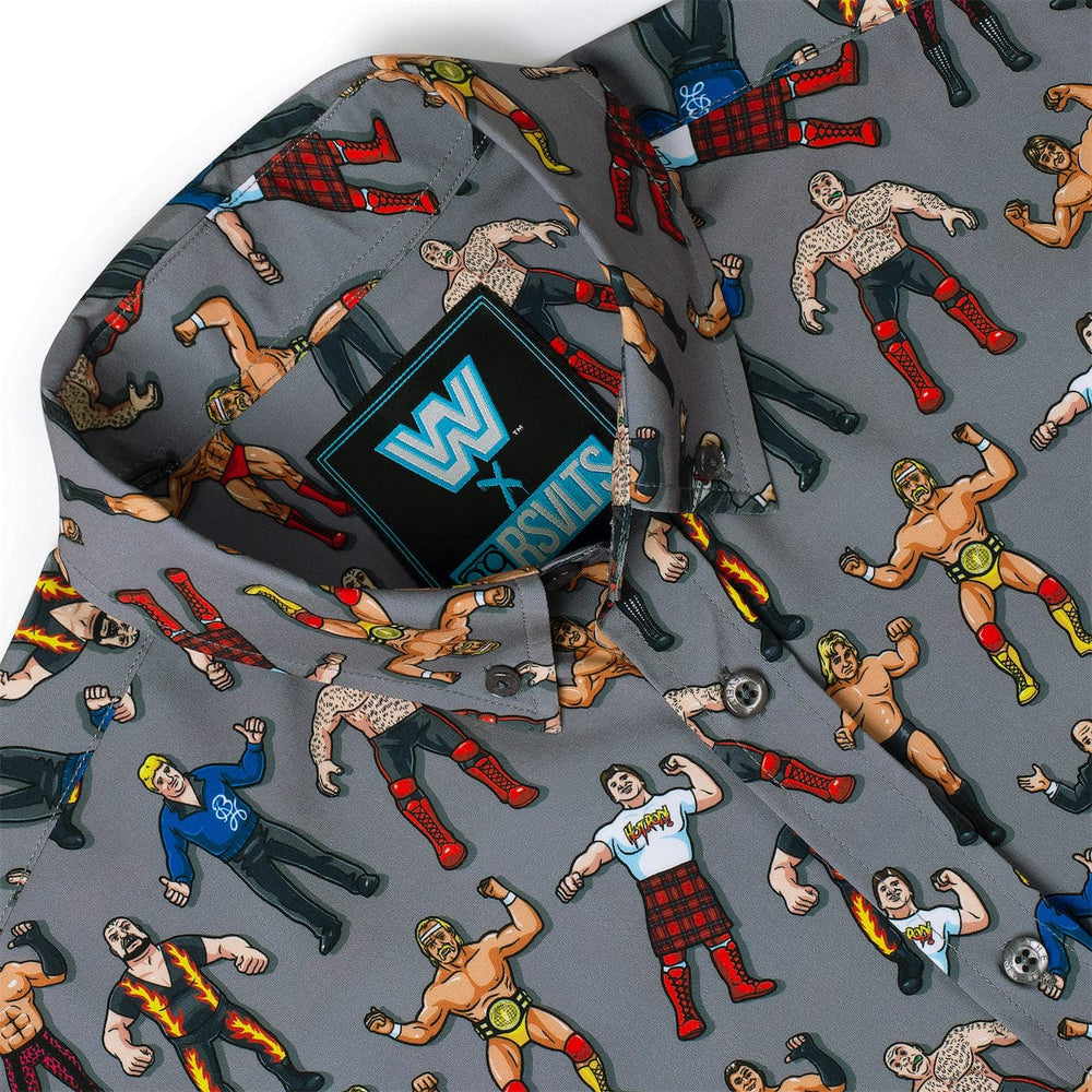 WWE "Rubber Match" – KUNUFLEX Short Sleeve Shirt - Image 6