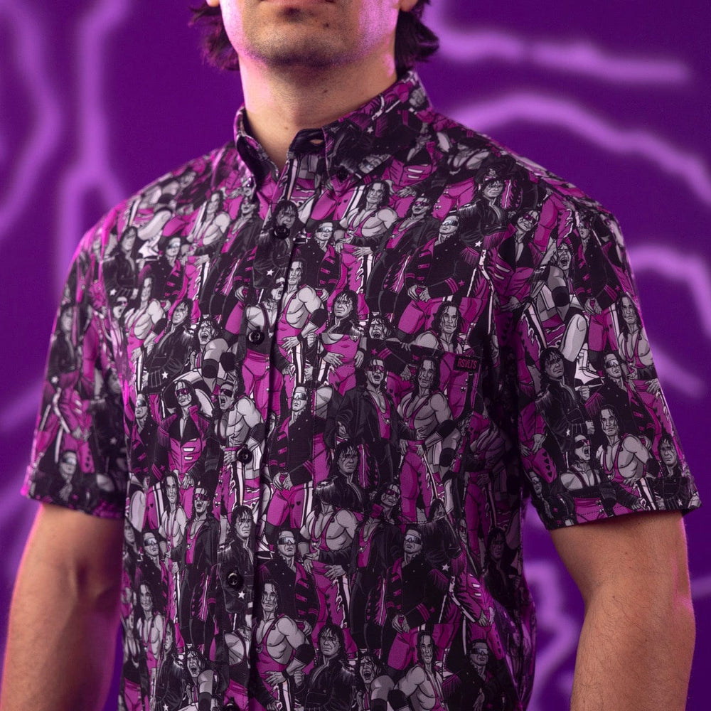 WWE "All Hart" – KUNUFLEX Short Sleeve Shirt