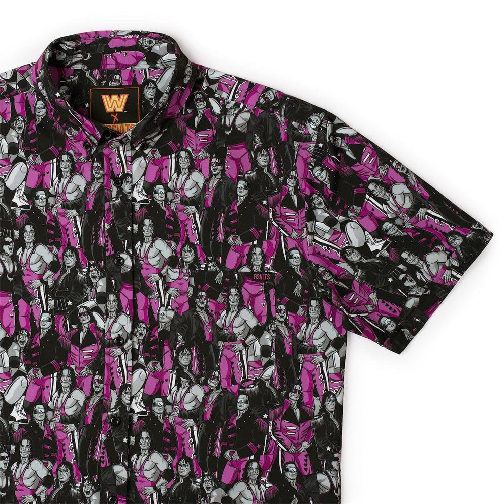 WWE "All Hart" – KUNUFLEX Short Sleeve Shirt - Image 2