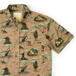 Yellowstone "Dutton Ranch" – KUNUFLEX Short Sleeve Shirt