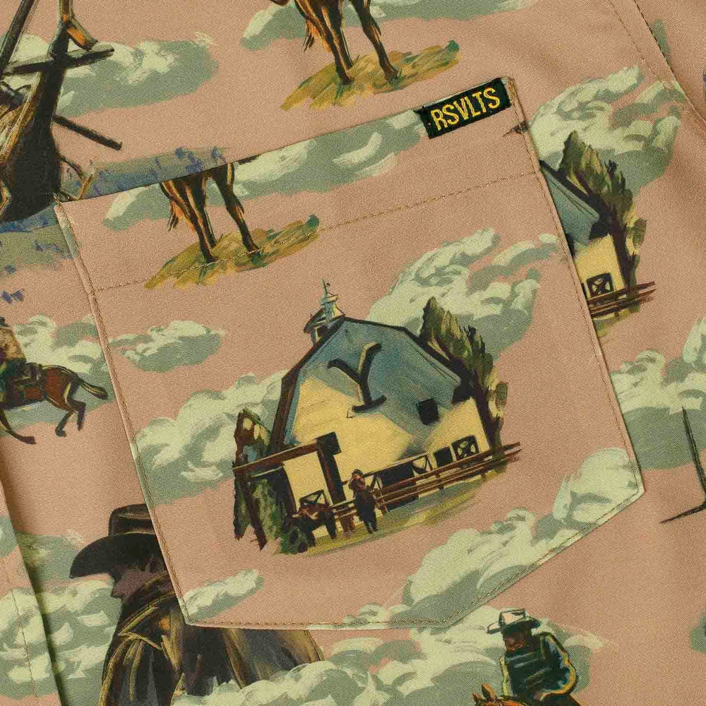 Yellowstone "Dutton Ranch" – KUNUFLEX Short Sleeve Shirt - Image 4
