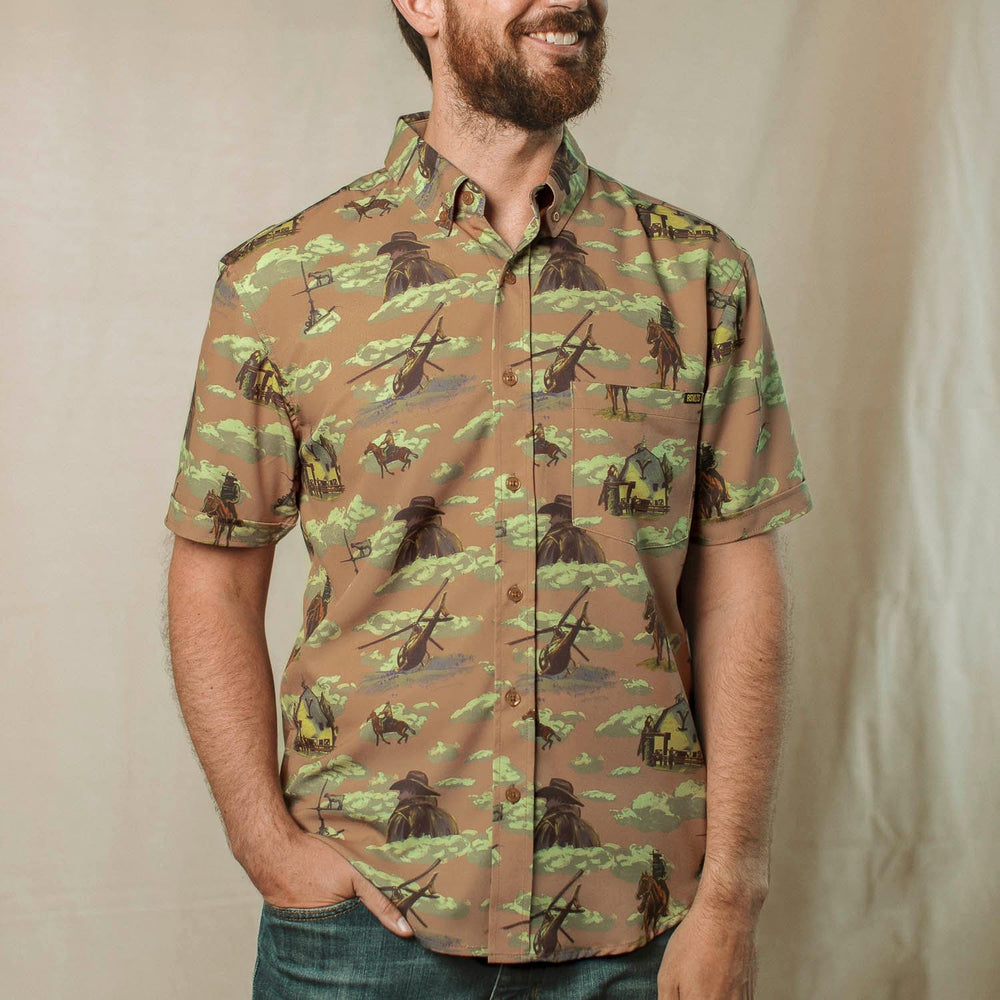 Yellowstone "Dutton Ranch" – KUNUFLEX Short Sleeve Shirt - Image 5
