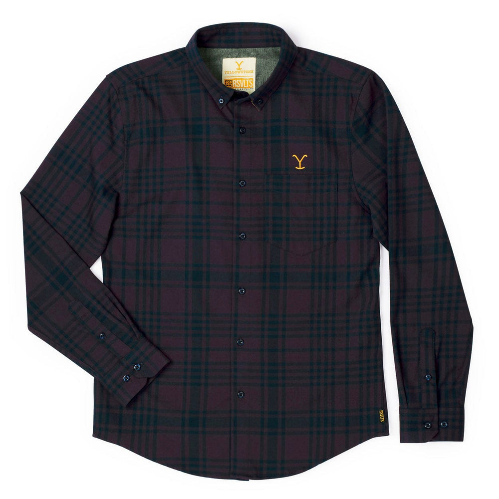Yellowstone "We Don’t Choose the Way"- BorlandFlex™ Long Sleeve Flannel (2024 Fit) - Image 2