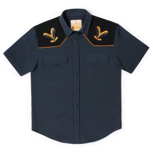 Yellowstone "EST. 1886" - Short Sleeve Roper Shirt