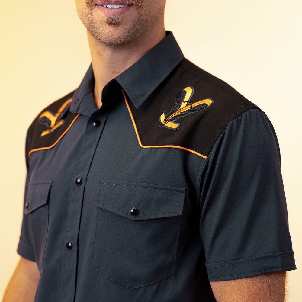 Yellowstone "EST. 1886" - Short Sleeve Roper Shirt - Image 5