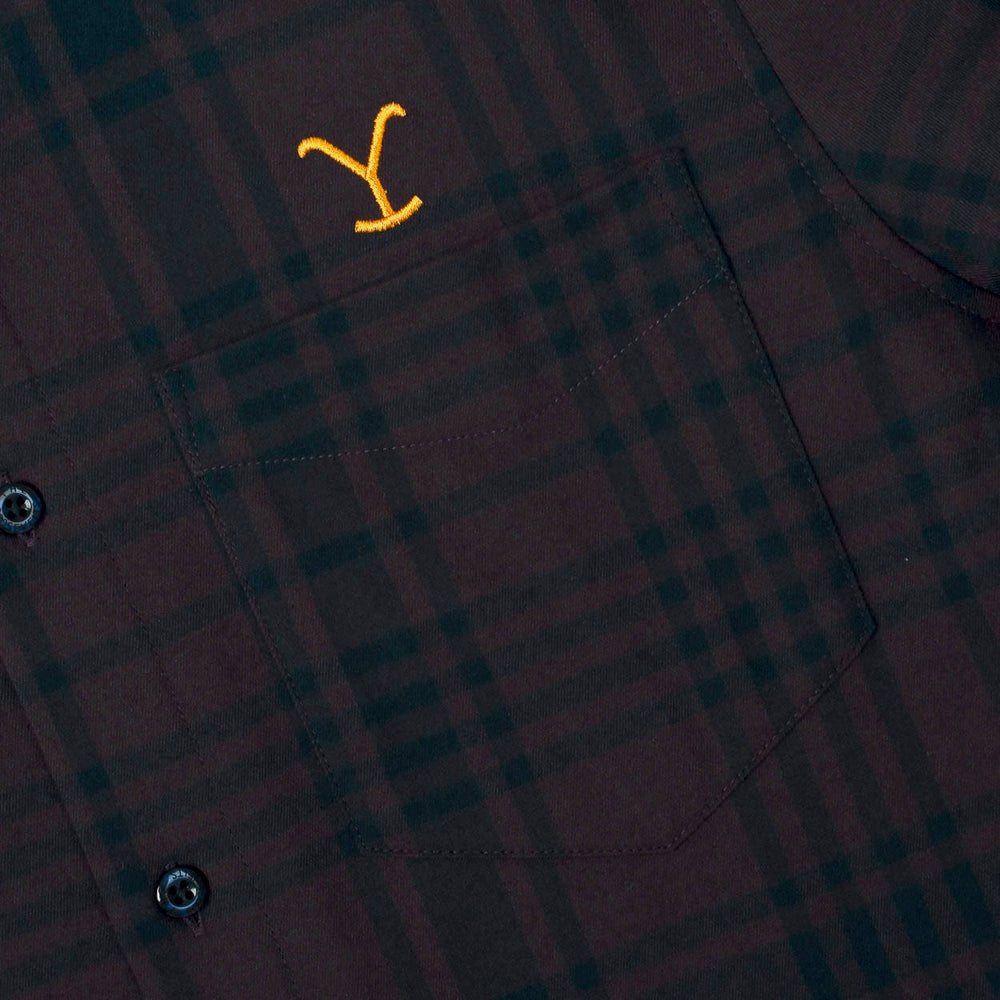 Yellowstone "We Don’t Choose the Way"- BorlandFlex™ Long Sleeve Flannel (2024 Fit) - Image 6
