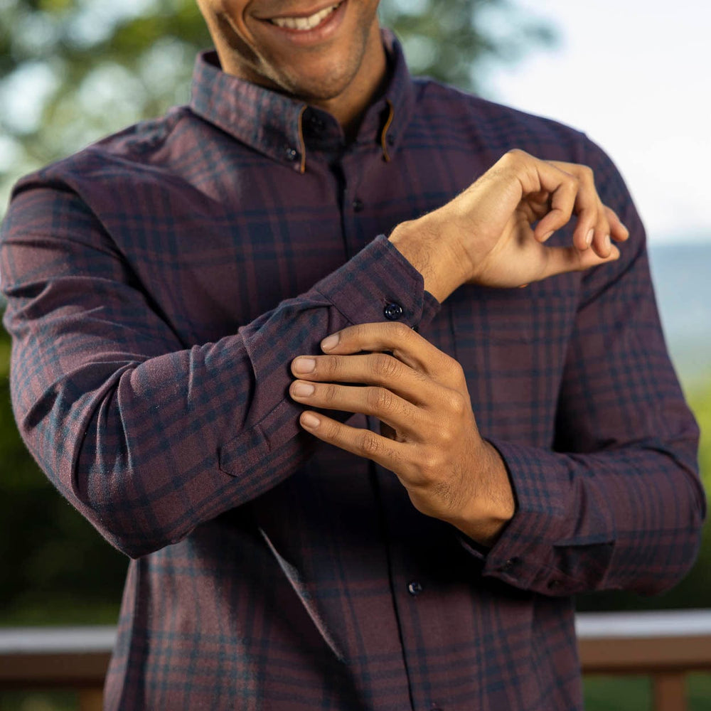 Yellowstone "We Don’t Choose the Way"- BorlandFlex™ Long Sleeve Flannel (2024 Fit) - Image 8